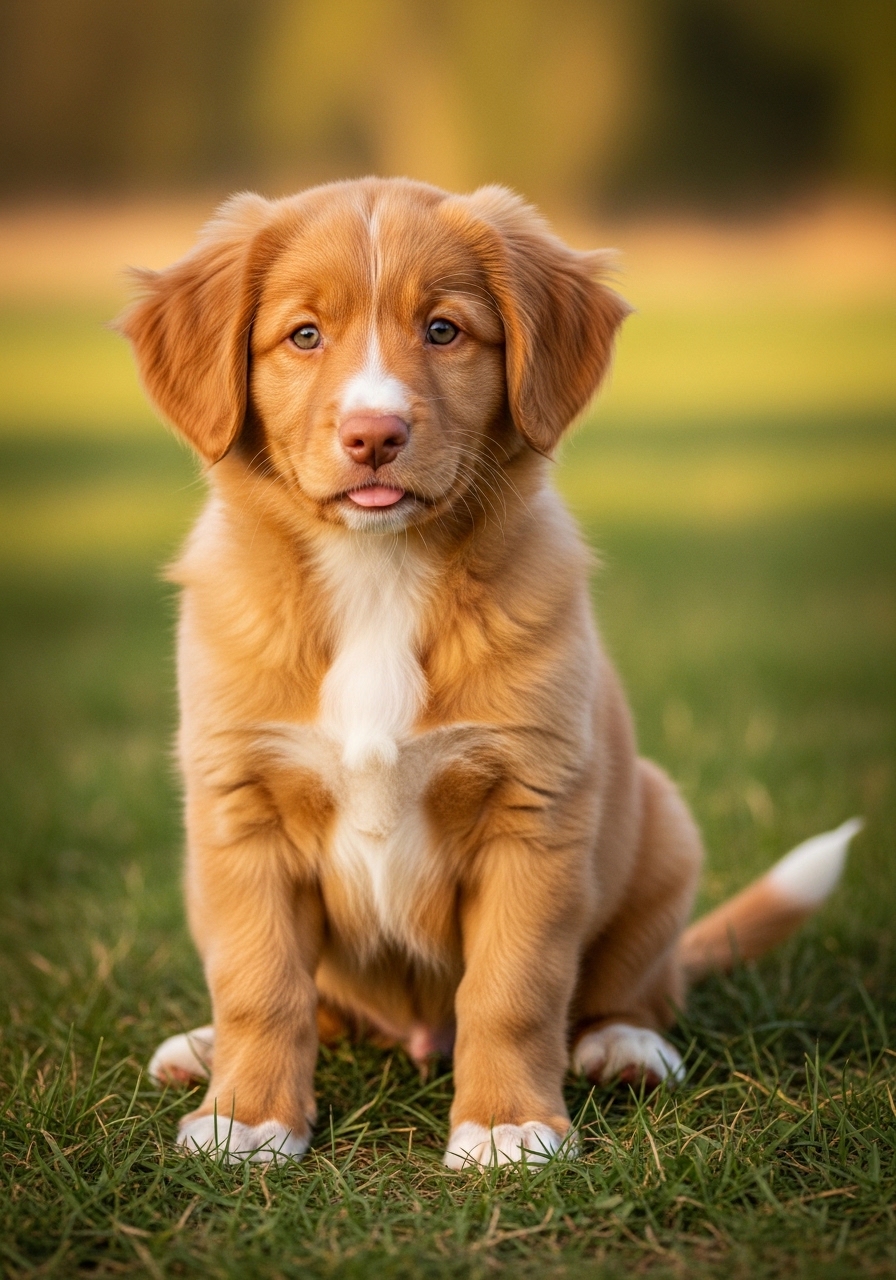 Nova Scotia Duck Tolling Retriever puppy