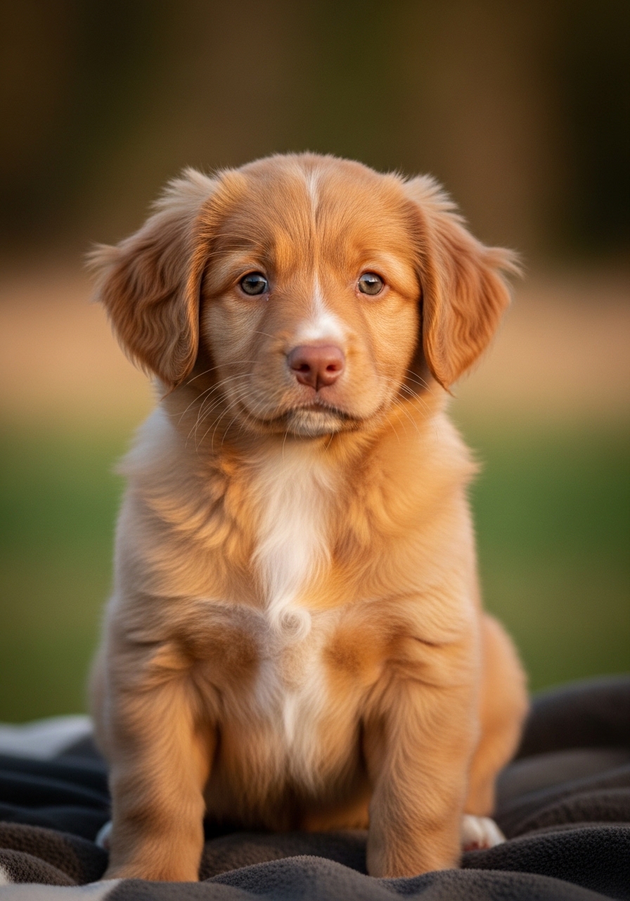 Nova Scotia Duck Tolling Retriever puppy