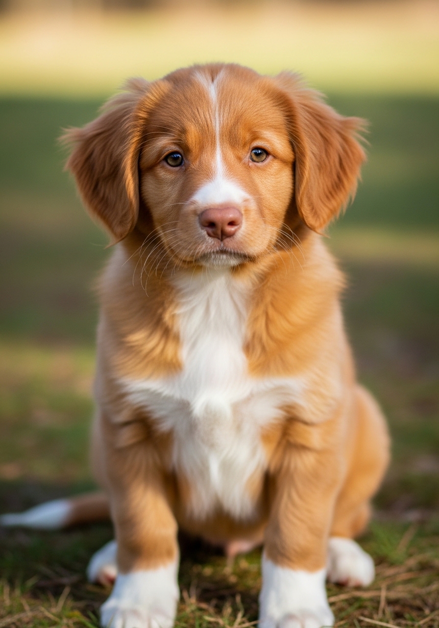 Nova Scotia Duck Tolling Retriever puppy