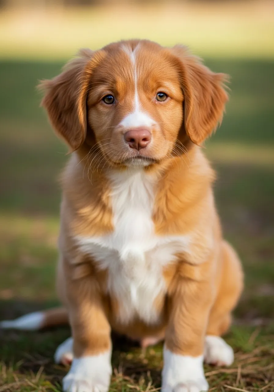 Nova Scotia Duck Tolling Retriever puppy