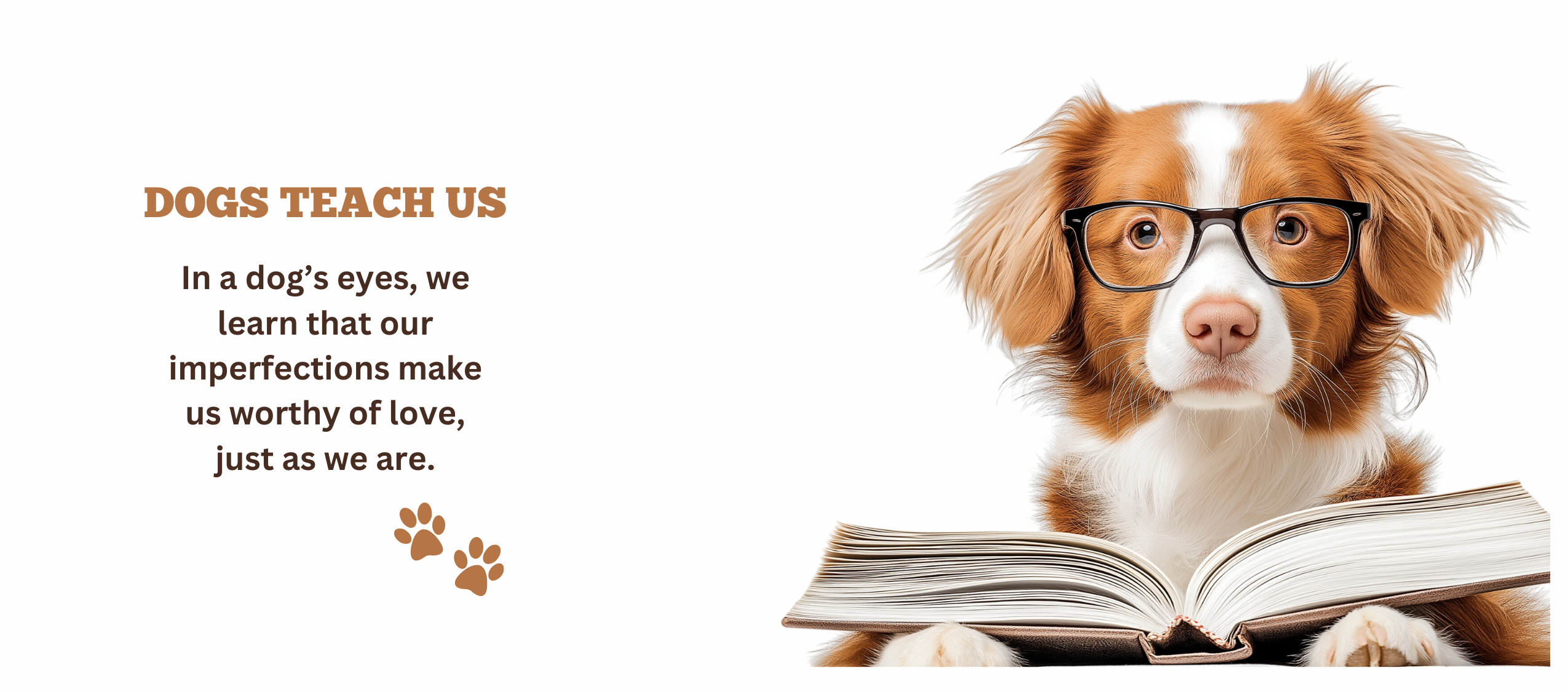 Dogs Teach Us artwork: Lesson 01