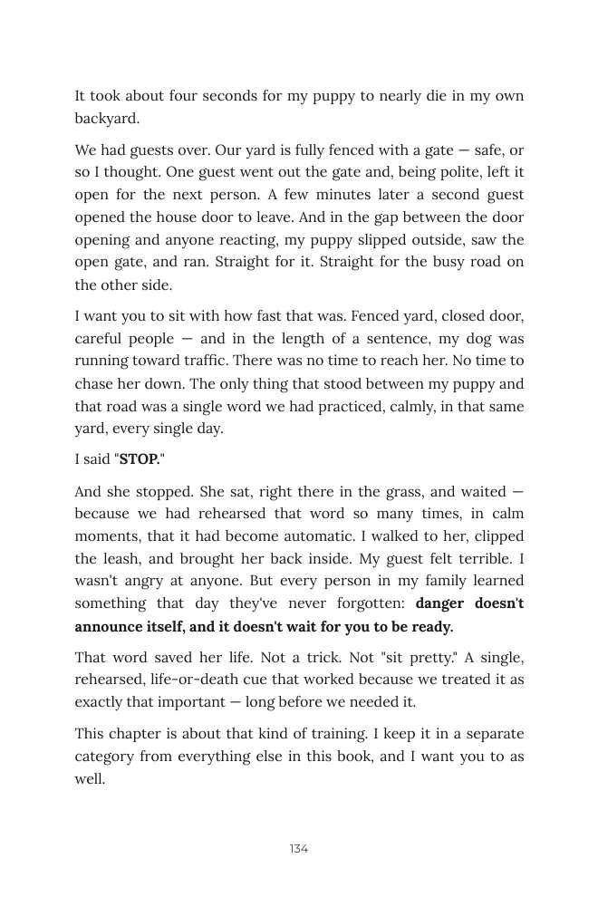 Chapter Ten opening page — emergency training and Safety Drills
